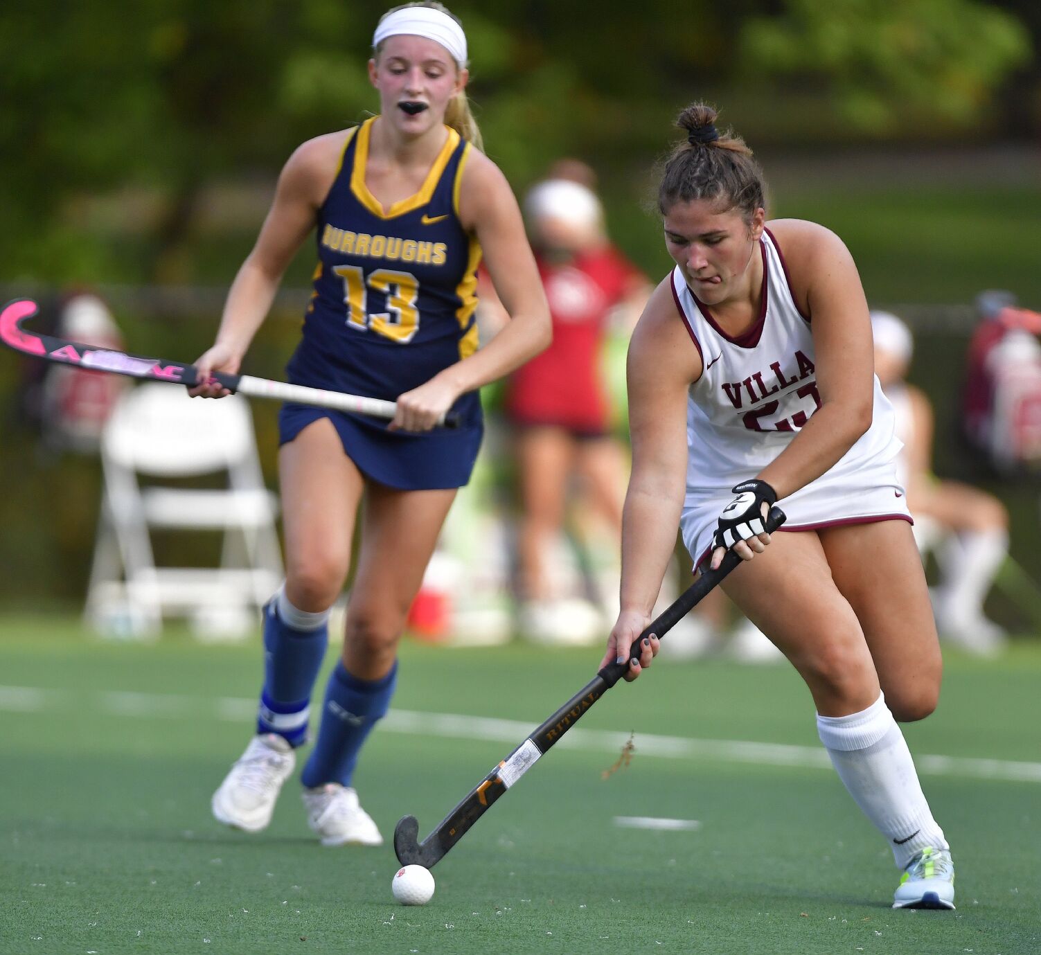 Villa Duchesne vs John Burroughs field hockey
